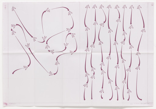 León Ferrari. Paths (Caminos) from the series Heliographs (Heliografías). 1982, signed 2007