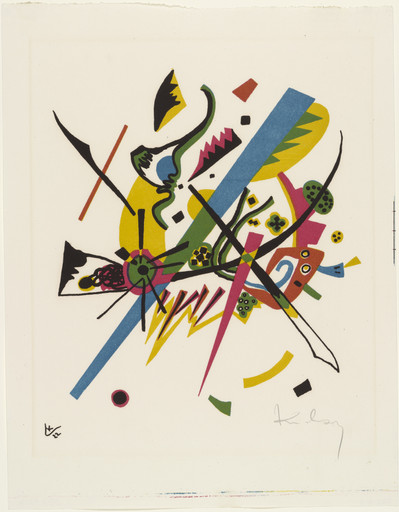 Vasily Kandinsky. Small Worlds I (Kleine Welten I) from Small Worlds (Kleine Welten). 1922