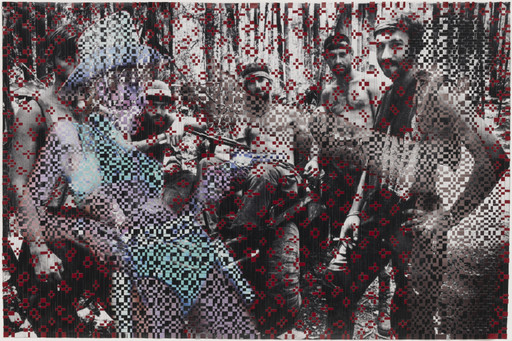 Dinh Q. Lê. Untitled (Soldiers at Rest). 2003