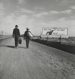 Dorothea Lange. On the Road to Los Angeles, California. March 1937