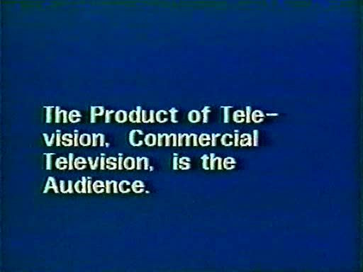 Richard Serra with Carlota Schoolman. Television Delivers People. 1973