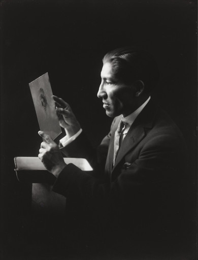 Martín Chambi. Self-Portrait, Cuzco Studio. 1928