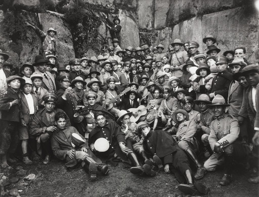 Martín Chambi. Fiesta of the Guardia Civil, Sacsayhuaman, Cuzco. 1930