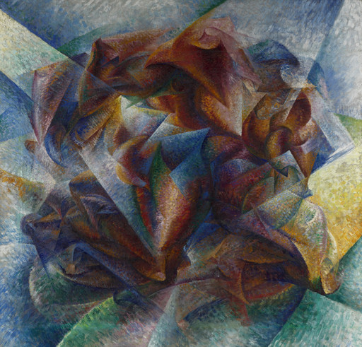 Umberto Boccioni. Dynamism of a Soccer Player. 1913