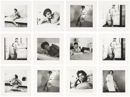 Lorna Simpson. May, June, July, August '57/'09 #8. 2009