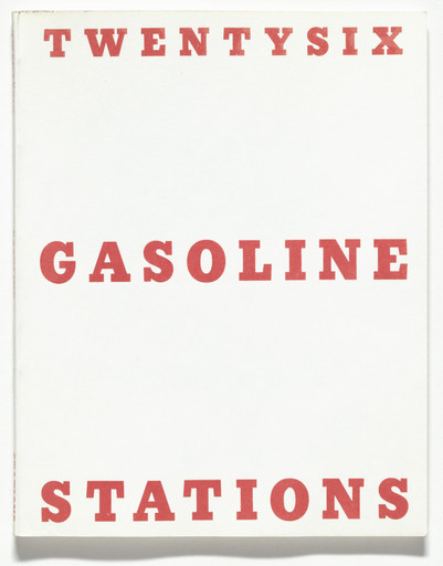 Edward Ruscha. Twentysix Gasoline Stations. 1963, printed 1969