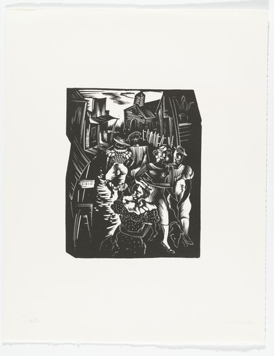 Hale Woodruff. Sunday Promenade from Hale Woodruff: Selections from the Atlanta Period 1931–1946. 1931–46, published 1996