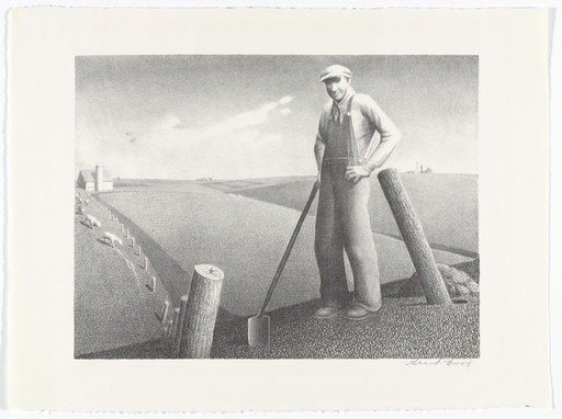 Grant Wood. In the Spring. 1939
