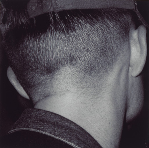Wolfgang Tillmans. Chemistry square, back of head. 1992