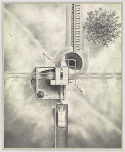 Douglas Darden. Oxygen House Project (Plan). 1988