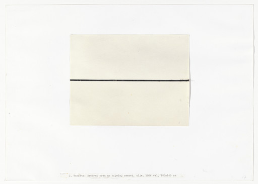 Josip Vaništa. Untitled. 1964