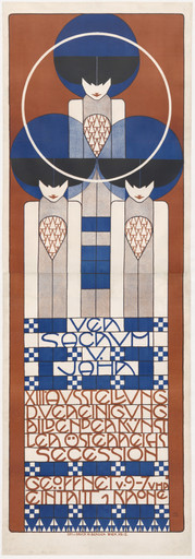 Koloman Moser. Ver Sacrum (Sacred Spring) (Poster for the Thirteenth Secession exhibition). 1902