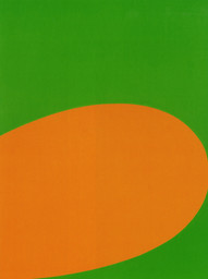 Ellsworth Kelly. Orange Green. 1964