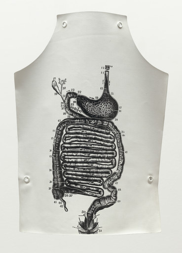 George Maciunas. Apron (Stomach Anatomy Apron). 1973