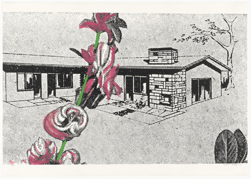 Sigmar Polke. Weekend House (Wochenendhaus) from Graphics of Capitalist Realism (Grafik des Kapitalistischen Realismus). 1967, published 1968