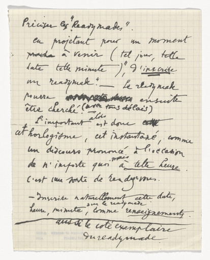 Marcel Duchamp. Untitled from The Bride Stripped Bare by Her Bachelors, Even (The Green Box) (La mariée mise à nu par ses célibataires, même [Boîte verte]). 1934