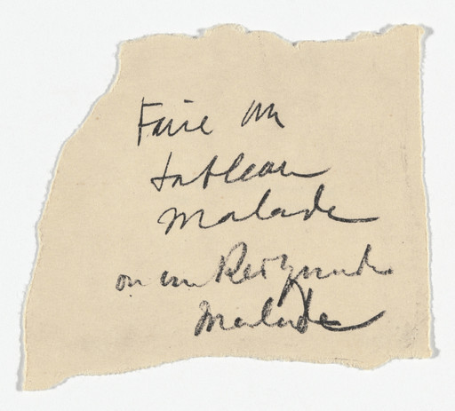 Marcel Duchamp. Untitled from The Bride Stripped Bare by Her Bachelors, Even (The Green Box) (La mariée mise à nu par ses célibataires, même [Boîte verte]). 1934