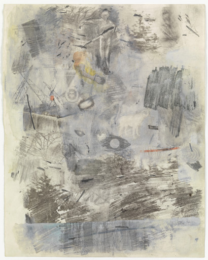 Robert Rauschenberg. Canto I: The Dark Wood of Error from the series Thirty-Four Illustrations for Dante's Inferno. 1958