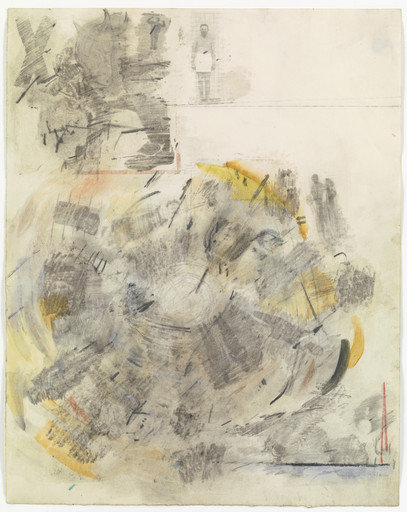 Robert Rauschenberg. Canto V: Circle Two, The Carnal from the series Thirty-Four lIlustrations for Dante's Inferno. 1958