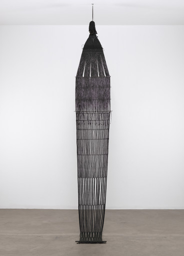 Lenore Tawney. Dark River. 1962