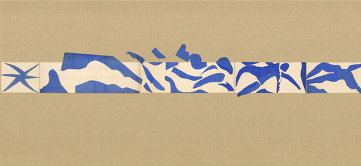 Henri Matisse. The Swimming Pool, Maquette for ceramic (realized 1999 and 2005). Nice-Cimiez, Hôtel Régina, late summer 1952