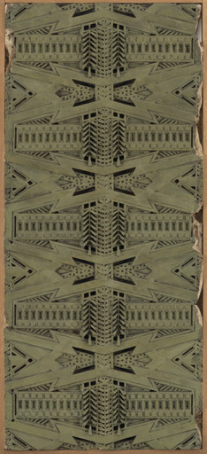 Frank Lloyd Wright. Exterior frieze from the Dana House, Springfield, IL. 1902–1904