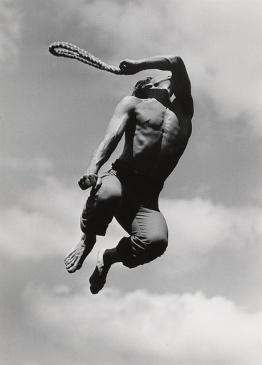 Barbara Morgan. Martha Graham, El Penitente (Erick Hawkins Solo, "El Flagellante"). 1940