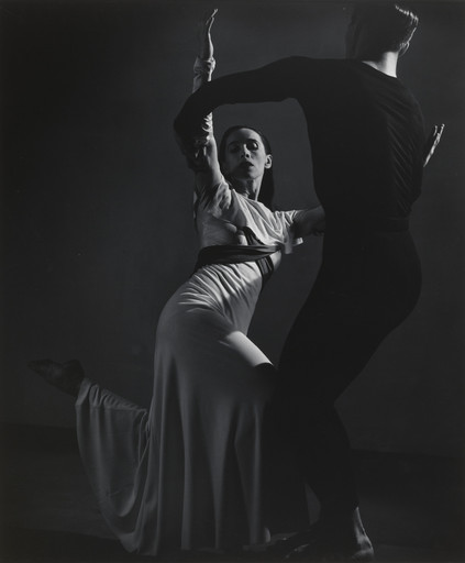 Barbara Morgan. Martha Graham, American Document ("Puritan Love Duet" with Eric Hawkins). 1938