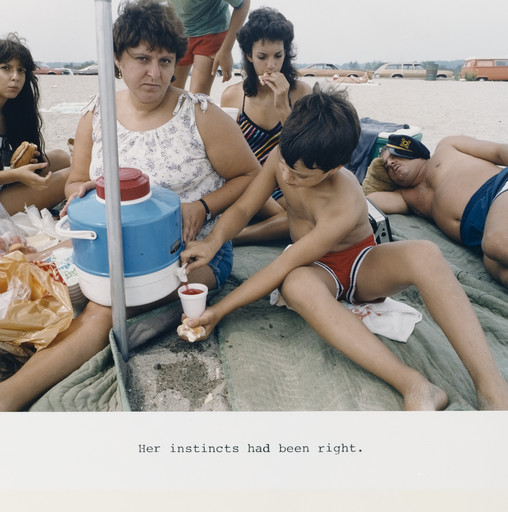 Mary E. Frey. Untitled from the series Real Life Dramas. 1984-87