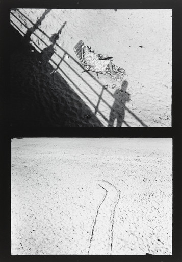 Ray K. Metzker. Atlantic City. 1968