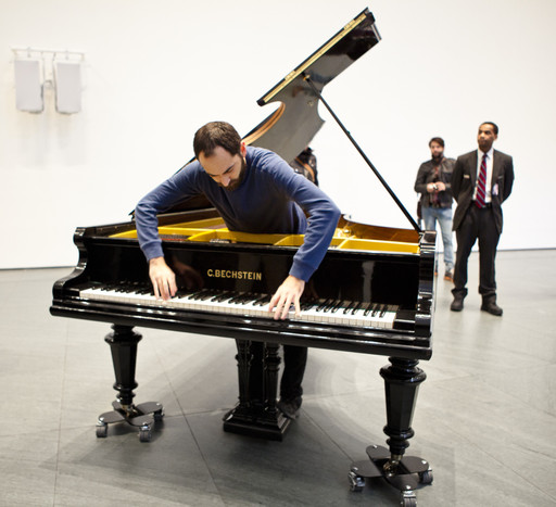 Jennifer Allora, Guillermo Calzadilla. Stop, Repair, Prepare: Variations on Ode to Joy for a Prepared Piano, No.1. 2008