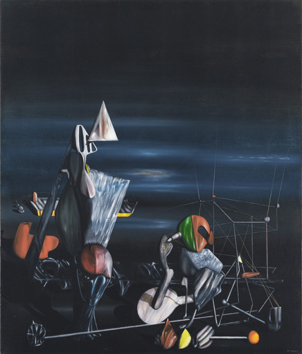 Yves Tanguy. Slowly Toward the North. 1942