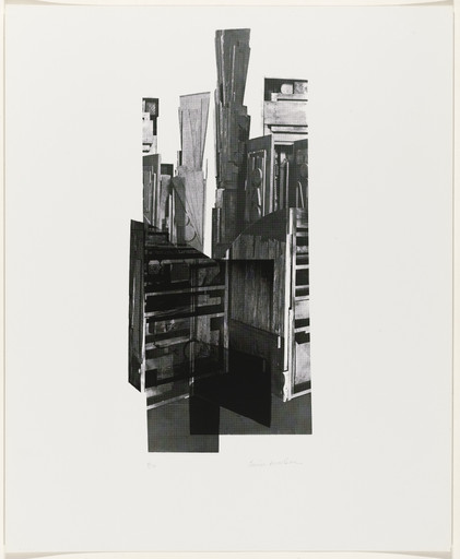 Louise Nevelson. Composition from Artists and Writers Protest against the War in Vietnam. 1967