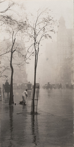 Alfred Stieglitz. Spring Showers. c. 1900