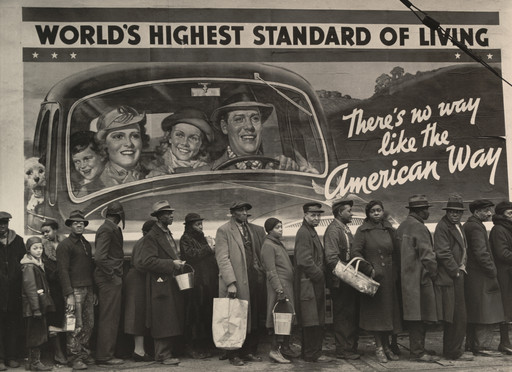 Margaret Bourke-White. At the Time of the Louisville Flood. 1937