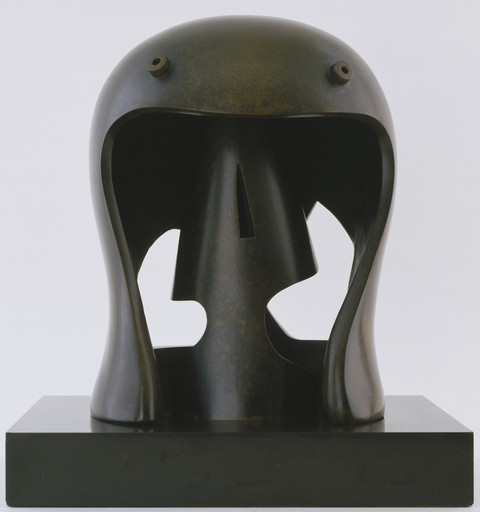 Henry Moore. Helmet Head Number 1. 1950
