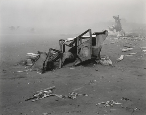 Edward Weston. Wrecked Car, Crescent Beach. 1939