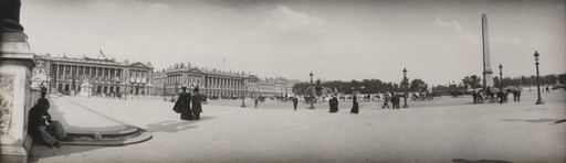 Unidentified photographer, French. Panoramic View of Paris. c. 1900