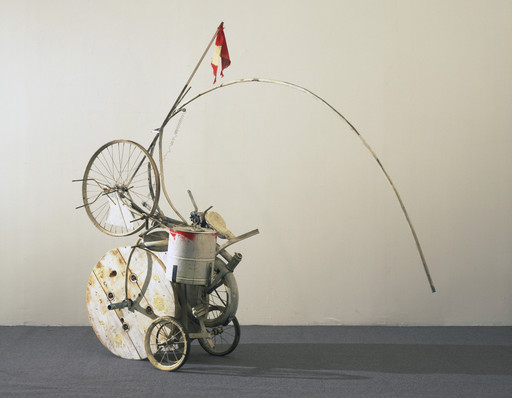 Jean Tinguely. Fragment from Homage to New York. 1960