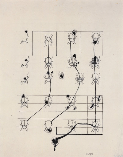 Johannes Theodor Baargeld (Alfred Emanuel Ferdinand Gruenwald). Untitled (Beetles). 1920