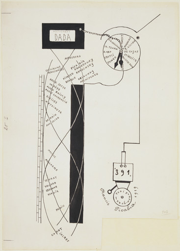 Francis Picabia. Dada Movement (Mouvement Dada). 1919