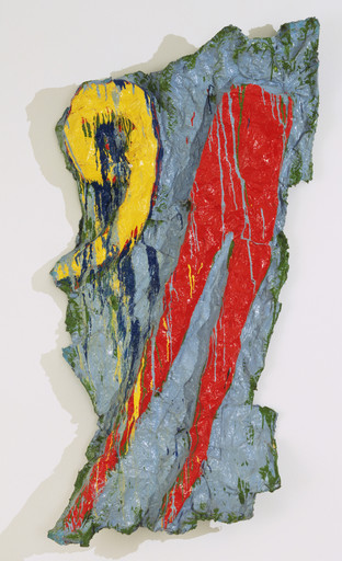 Claes Oldenburg. Red Tights with Fragment 9. April 1961
