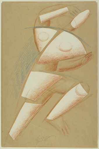 Alexander Archipenko. Figure in Movement. 1913