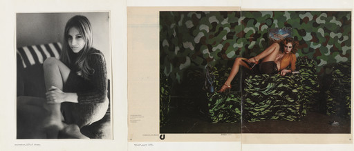 Sanja Iveković. In the Apartment, September 1975 / "Elle," March 1975. 1975