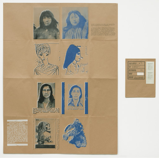 Eugenio Dittborn. 8 Sobrevivientes (8 Survivors). 1986