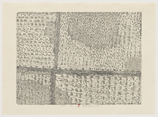 Xu Bing. Field from Series of Repetitions. 1987
