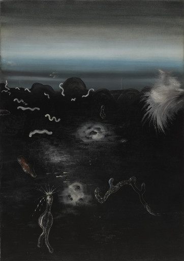 Yves Tanguy. With My Shadow. 1928