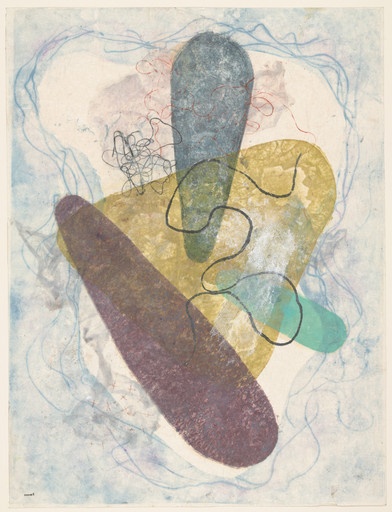Koshiro Onchi. Lyric No. 14 (Ode to the Spring). 1951