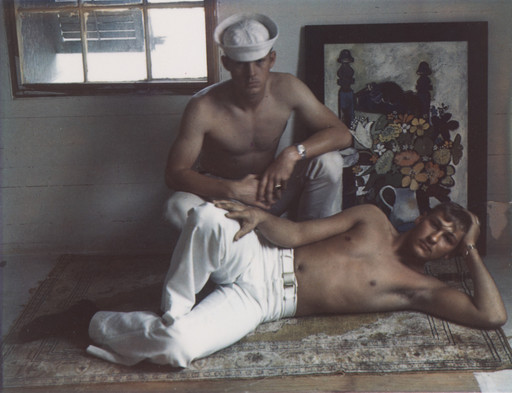 Marie Cosindas. Sailors, Key West. 1966