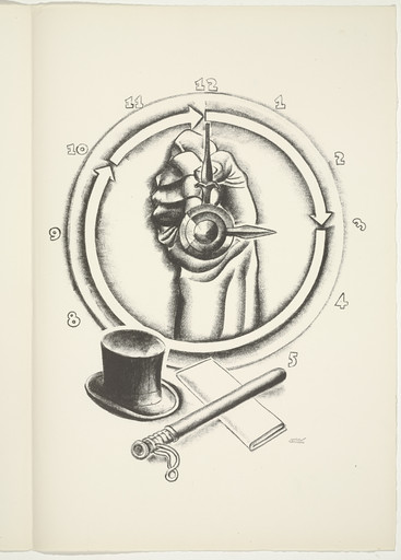Hugo Gellert. Plate (folio 118) from 'Capital' in Pictures. 1933